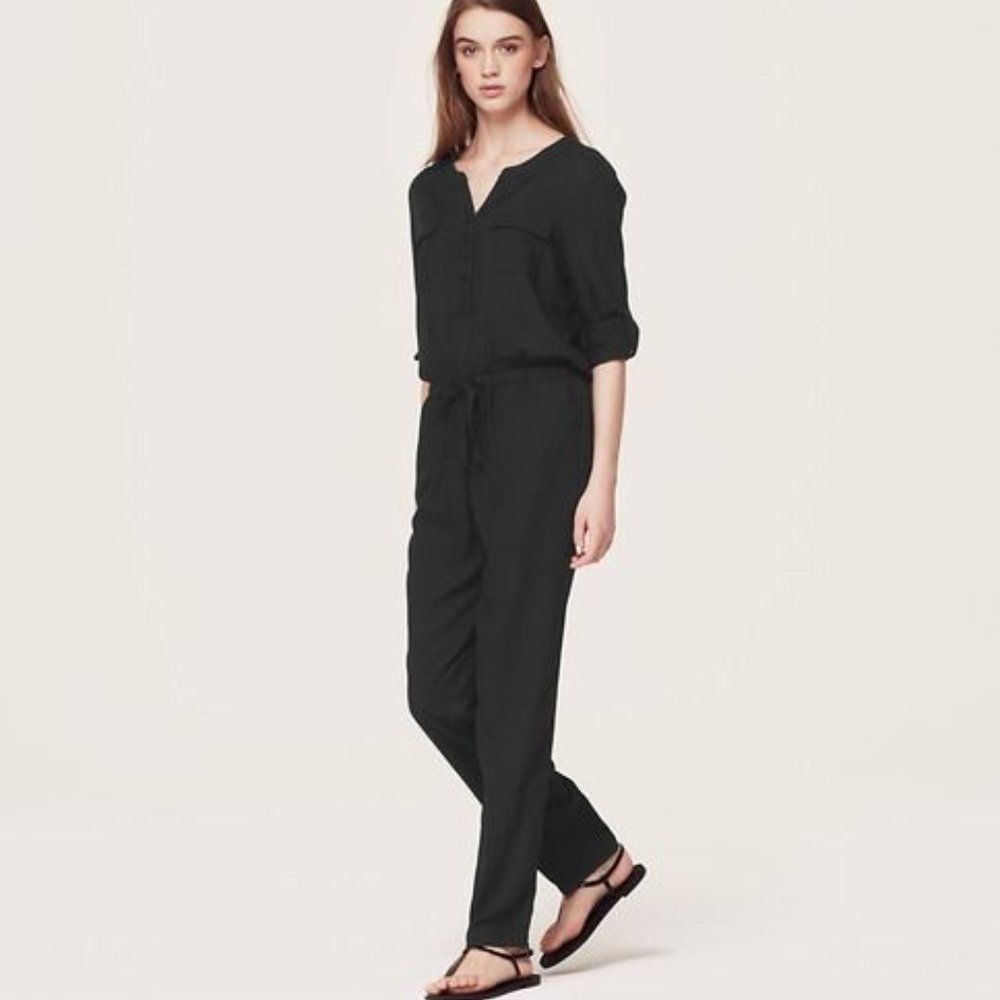 Lou & Grey Black Jumpsuit Effortlessly Stylish